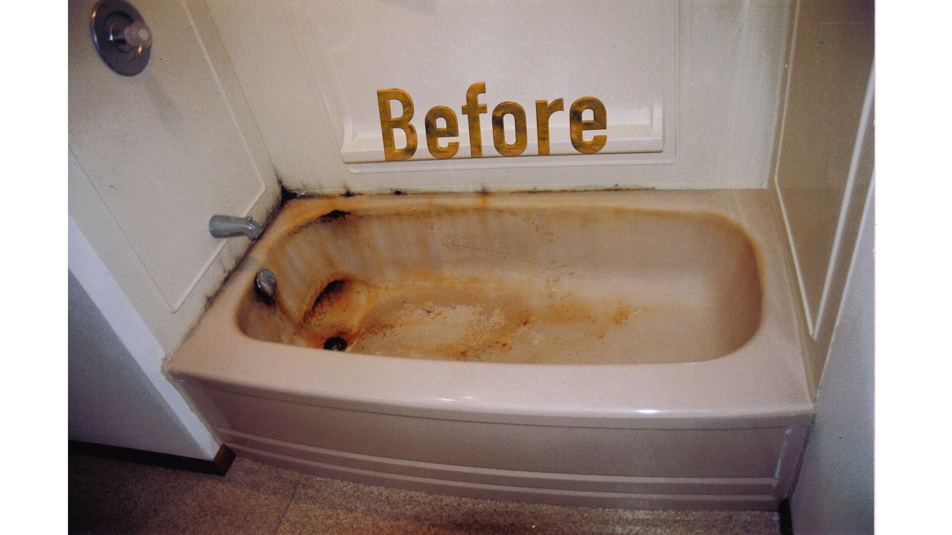 Old Tub to be Reglazed